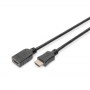 Digitus | Male | 19 pin HDMI Type A | Female | Black | 19 pin HDMI Type A | 5 m - 2